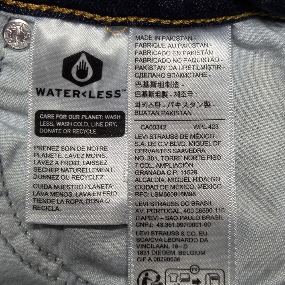 Levi's 721 High Rise Skinny Jeans Size-26 - Picture 11 of 13